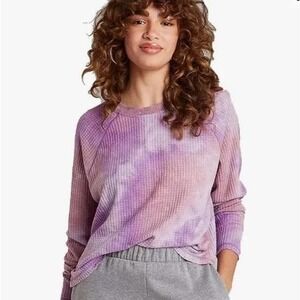 wild‎ fable tie dye waffle print shirt NEW M